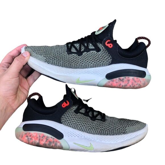 2019 Nike Joyride Run Flyknit Black Olive Aura Size 13 - Picture 3 of 16